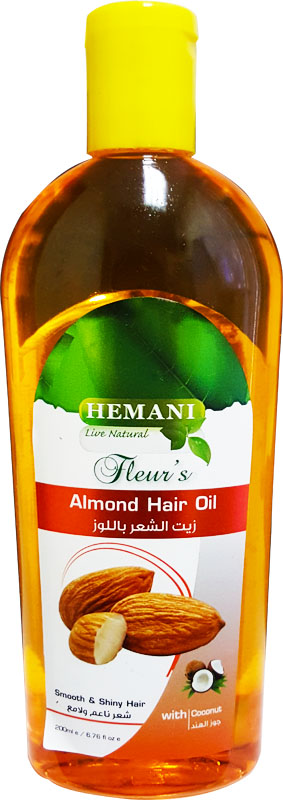 Almond Hair Oil - Click Image to Close